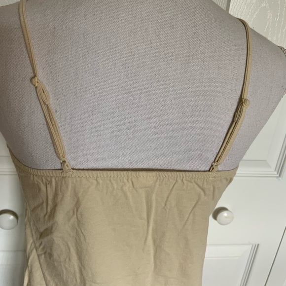 Tan Top Extender with Lace Trim - Picture 4 of 7